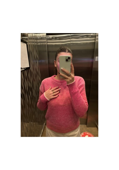 Maison Velora Kadın Pembe Bisiklet Yaka Degrade Renk Geçişli Uzun Kollu Basic Triko Kazak Pembe Degrade 923424312 Pembe Degrade Maison Velora Kadın Pembe Bisiklet Yaka Degrade Renk Geçişli Uzun Kollu Basic Triko Kazak Pembe Degrade 923424312 Pembe Degrade