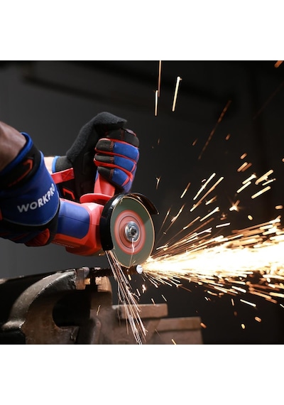 Workpro Wp392003 20volt 115mm Şarjlı Kömürsüz Devir Ayarlı Profesyonel Avuç Taşlama Aküsüz
