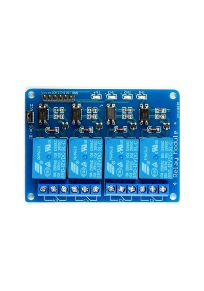 4 Yönlü Röle Optocoupler Gösterge Işıklı Output 12v