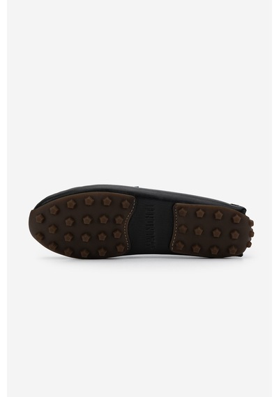 Valmenti Erkek Hakiki Deri Siyah Loafer Ayakkabı 1202 500-118 Erk Ayk Y26 Sıyah Srz Fl