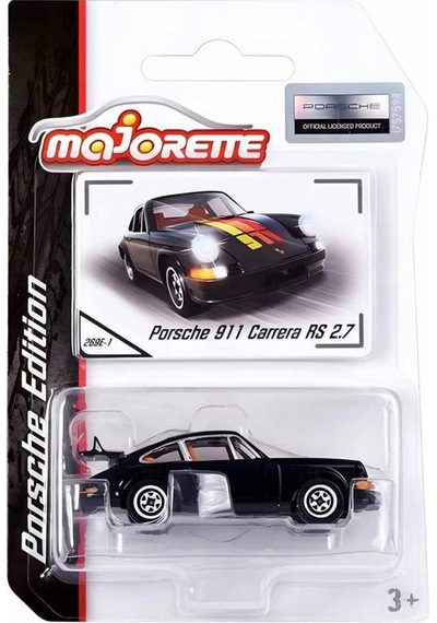 Majorette Porsche Motorsport Premium Araçlar - Porsche 911 Carrera Rs 2.7 Siyah 2100002