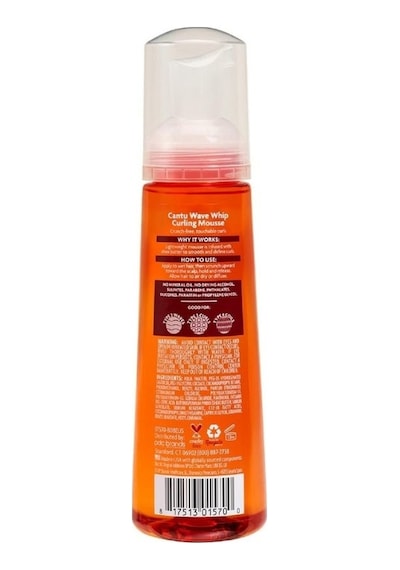 Cantu Shea Yağı Doğal Saçlar İçin Dalgalar ve Bukleler Oluşmasını Sağlayan Köpük 248ml