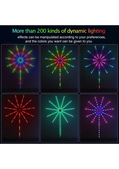 Müzik Ritimli Akıllı Rgb Led Şerit Aydınlatma - Efektli Ambiyans Lambası 5w - Usb Bağlantılı