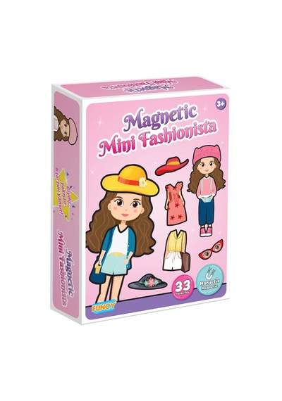 Magnetli Mini Fashionista Moda Kutu Oyunu