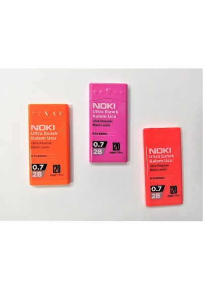 Noki Min 2b 0.7 - 60mm 120'lı Tüp 144'lü Stand
