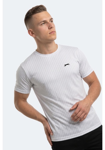 Slazenger Rıft Erkek Oversıze Beyaz Tişört