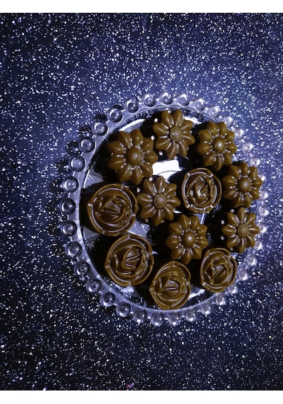 Çikolata-tabağı Kokulu Mum