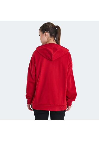 Slazenger KATHLEENA IN Kadın Sweatshirt Kırmızı