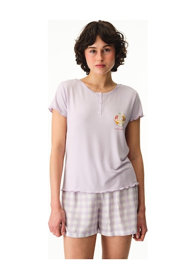 Penti Lila Sweet Day Şort Pijama Altı