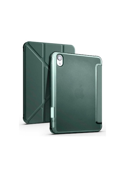 Apple Uyumlu iPad Mini 2021 (6.Nesil) Tri Folding Smart With Pen Case