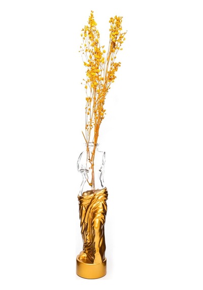 MİSSİ BÜYÜK GOLD DEGRADE VENÜS VAZO(33 CM)