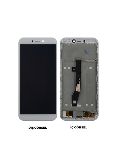 Teknonet General Mobile Gm8 Go Uyumlu Lcd+dokunmatik+çıtalı - Siyah