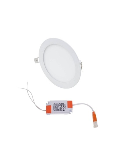 12w Yuvarlak Led Panel Günışığı 3200k Sıva Altı Ct-5147 İç Çapı 15cm Dış Çapı 17cm Beyaz