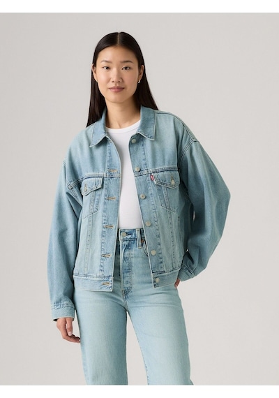 Levi's 90s Kadın Mavi Trucker Kot Ceket - A1743-0140 Mavi