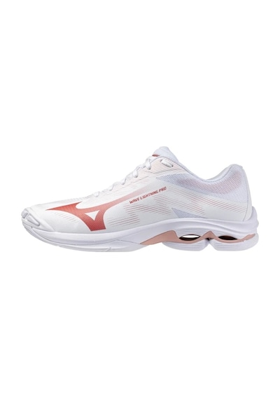 Mizuno Wave Lightning Pro Kadın Voleybol Ayakkabısı Beyaz / Kırmızı Çok Renkli