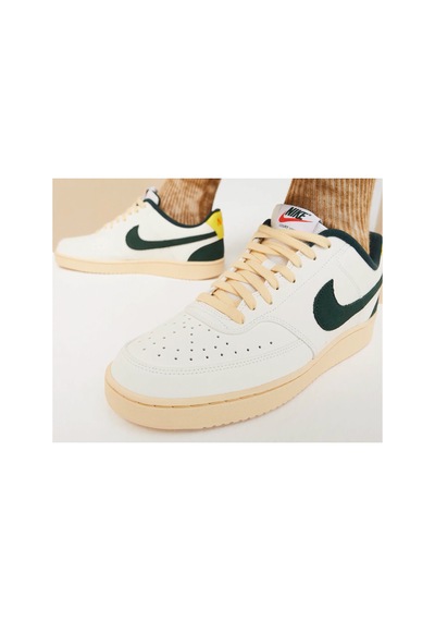 Nike Court Vısıon Yürüyüş Günlük Spor Ayakkabı Beyaz/yesilkrem Beyaz/yesilkrem