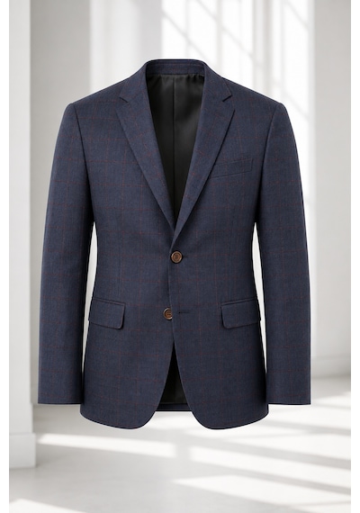 Bihan Store Bihan Erkek Ekose Desenli Tek Ceket Çift Düğmeli Cep Detaylı Klasik Şık Ceket-bordo Mavi Mavi Bordo Bihan Store Bihan Erkek Ekose Desenli Tek Ceket Çift Düğmeli Cep Detaylı Klasik Şık Ceket-bordo Mavi Mavi Bordo