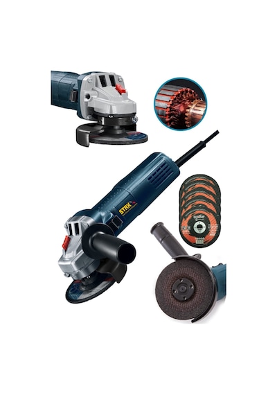 Staxx Power ST30AG Metal Kesme Avuç Taşlama Makinesi + Kesme Taşı 5 Adet