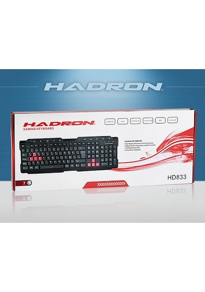 Hadron HD833 Usb Kablolu Gaming Türkçe Q Klavye Hadron HD833 Usb Kablolu Gaming Türkçe Q Klavye
