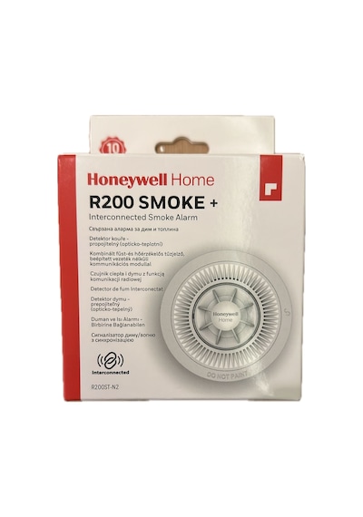 Honeywell R200st-n2 Duman+ısı Alarm Cihazı / 10 Yıl Pil Ömürlü
