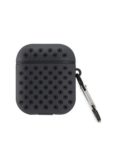 Newface Apple Airpods Uyumlu  3 3.nesil Spor Delikli Kılıf - Siyah-siyah