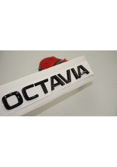 Dk Tuning Skoda Octavıa 4 Bagaj Parlak Siyah Abs 3m 3d Yazı Logo