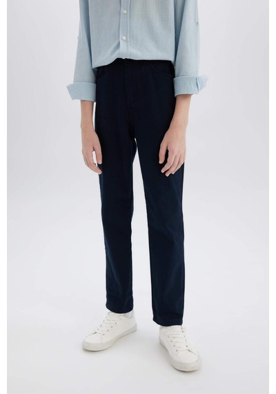 DeFacto Erkek Çocuk Düz Paça Basic Düz Gabardin Pantolon X4224A625SMNV135