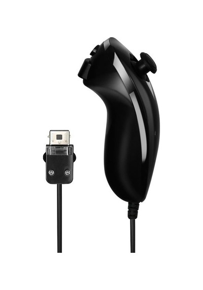Wii Nunchuck Siyah Nintendo Wii Joystick Aksesuar Wii Kumanda Eklentisi