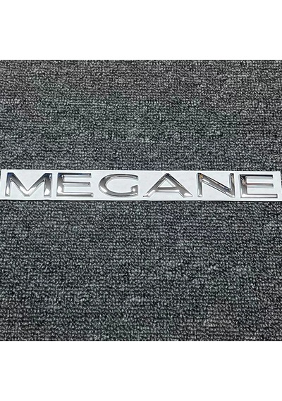 Renault Megane 4 Krom Bagaj Yazısı Logosu Arması 3m 3d Abs