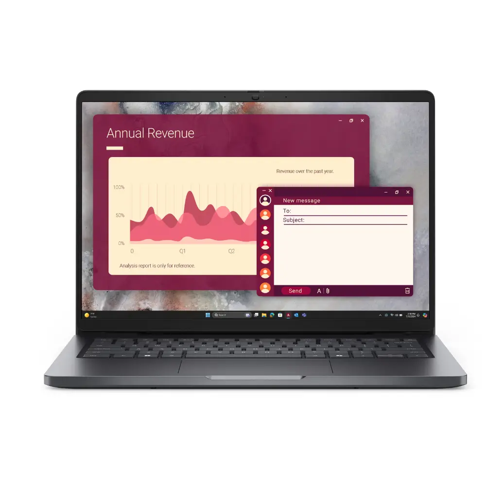 Dell Pro 14 PC14250-BTO107-UBU-2TB Ultra 7 255U 16 GB 2 TB SSD 14" Free Dos Dizüstü Bilgisayar