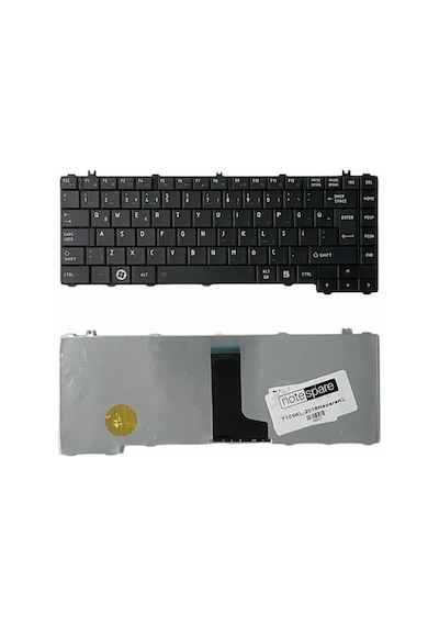Toshiba İle Uyumlu Satellite L635-10u, L635-10w, L635-10x, L635-10z Notebook Klavye Siyah Tr