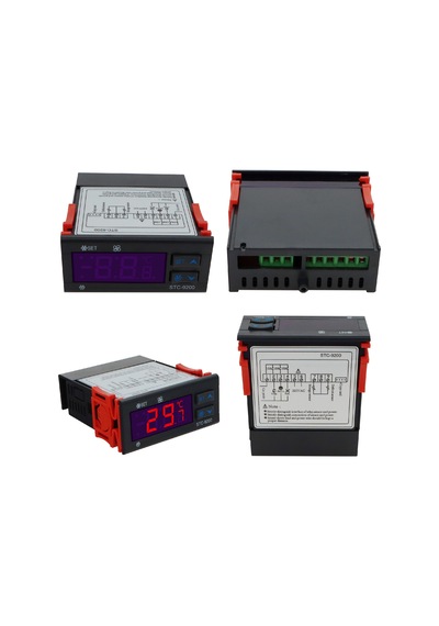 STC9200 Dijital Çift Prob Isı Kontrol Termostat