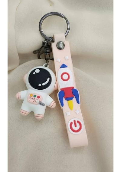 Anahtarlık Astronot Space Araba Çanta Cüzdan Süsü Çok Renkli 37281704
