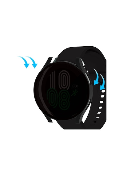 Samsung Galaxy Uyumlu Watch 6 44mm Pricvacy Hayalet Ekran Ve Sert Pc Kasa Koruyucu 32