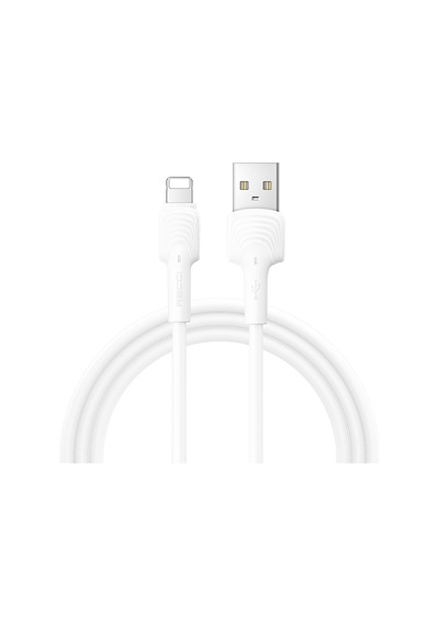 Recci Rtc-n26l Usb-a To Lightning Hızlı Şarj Özellikli Data Ve Şarj Kablosu 1m Beyaz