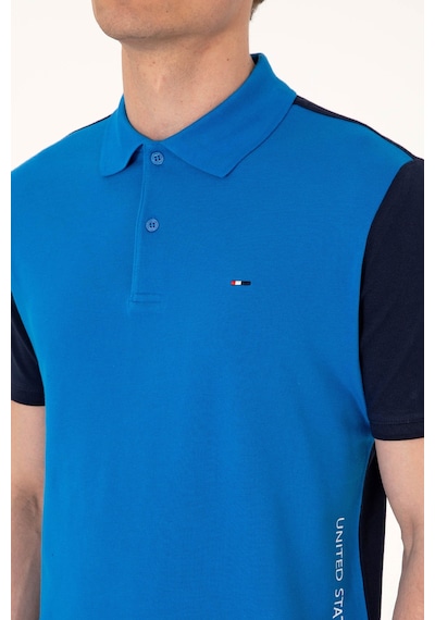U.S. Polo Assn. Erkek Regular Fit Lacivert Polo Yaka Tişört 50306790-VR033
