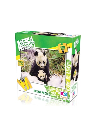 Panda Puzzle 100 Parça