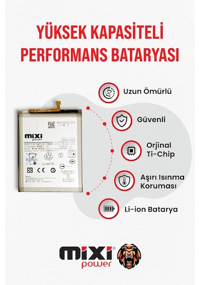 Samsung Uyumlu Galaxy M34 Tam Kapasite Batarya