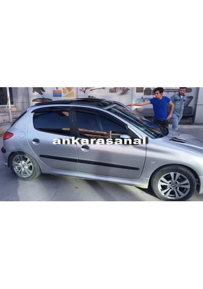 Peugeot 206 Mügen Cam Rüzgarlığı Hb 1998-2012 Arası 4 Lü Takım N11.37882