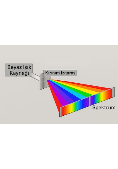 Holografik Film Optik Izgara 1000 Yarık/mm