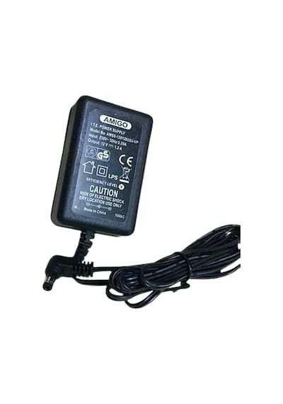 Amigo 12v 1a Modem Ve Arduino Uyumlu Plastik Kasa Priz Tipi Adaptör Ams56-1201200sv-vp