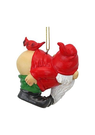 Lexroo Noel Süsü - Bahçe - Loonie Moonie Gnome - Yaramaz Cüceler - Mooning Gnomes Heykelleri