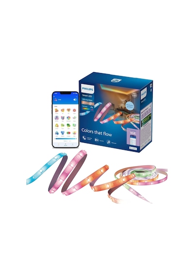Smart Lighting Rgbıc Led Şerit 10 M Type-c - Google Home, Alexa, Homekit Ve Matter Uyumlu Çok Renkli