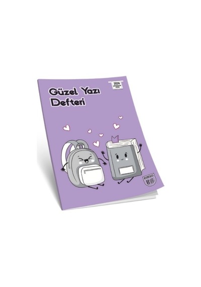 U-deep Güzel Yazı Defteri Yazının En Şık Hâli Çok Renkli