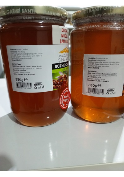 Anadolu Toros Şifahanesi 4 Lü Bal Seti 2x850 G Muğla Çam Balı + 2x850 G İç Anadolu Yayla Balı, Çok Al Az Öde