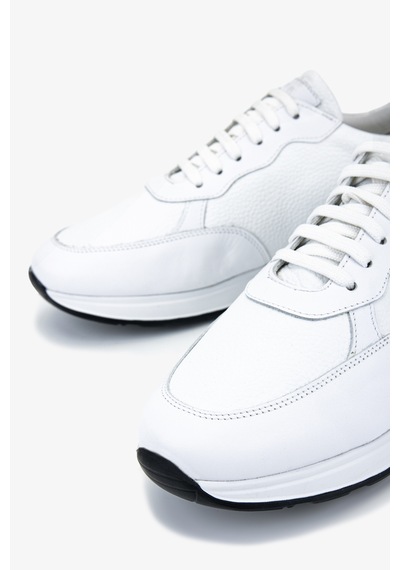 Valmenti Erkek Hakiki Deri Beyaz Sneakers & Spor Ayakkabı 771 81128 Erk Ayk Y26 Beyaz