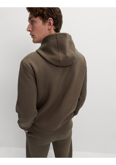 Marks & Spencer Pamuk Karışımlı Kapüşonlu Sweatshirt T07005133 Kahverengi
