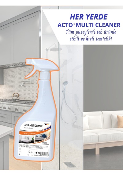 Acto Multı Cleaner 750 Ml Genel Kir Çözücü
