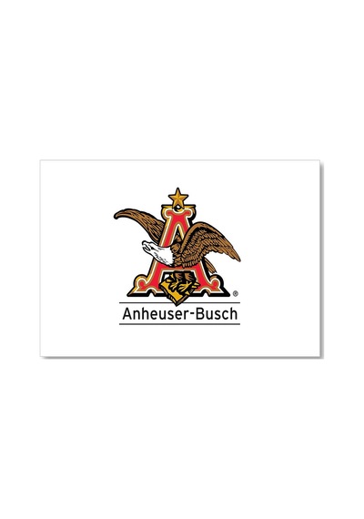 Cakasepetim Anheuser Busch Logo Ahşap Mdf Tablo