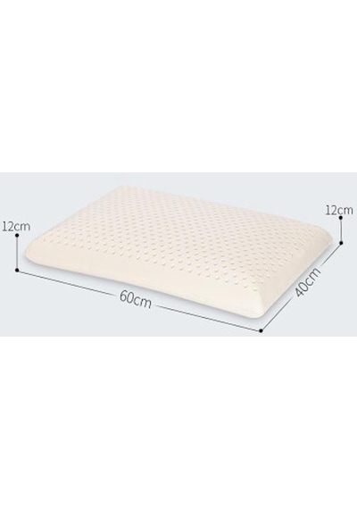 Soub Sleep Tombul Kalıp %100 Lateks Yastik 1000 GR 40  x 60 CM